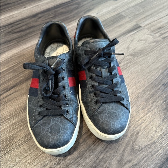 Gucci Ace Sneakers (men’s) size 7 - Picture 1 of 7